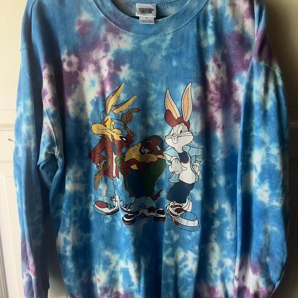 Looney Tunes Tie-Dye Sweatshirt (Men’s M)